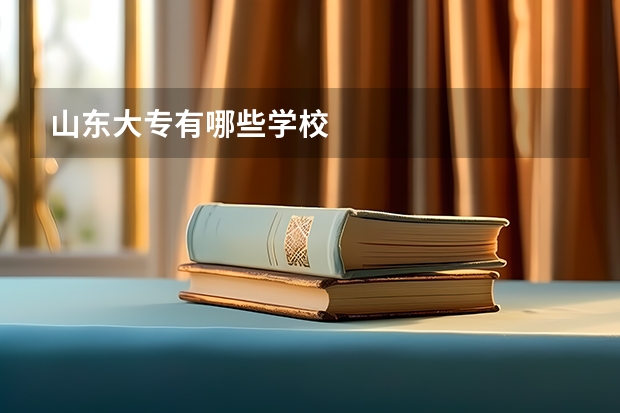 山东大专有哪些学校