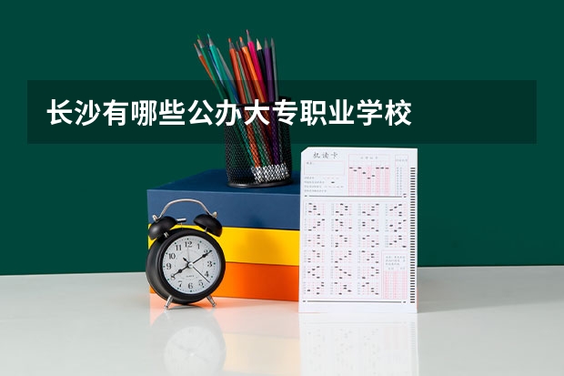 长沙有哪些公办大专职业学校