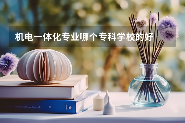 机电一体化专业哪个专科学校的好