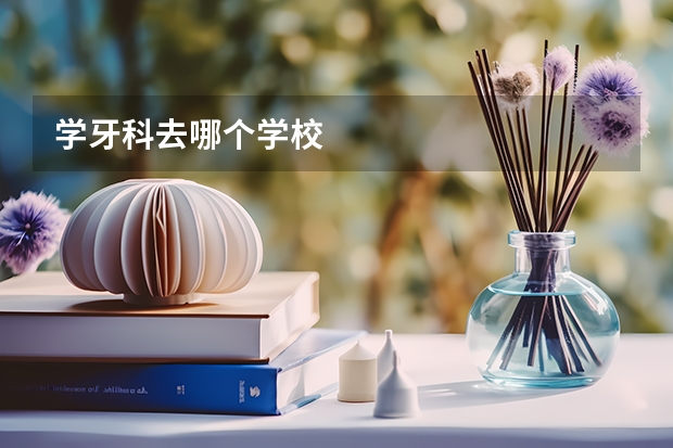 学牙科去哪个学校