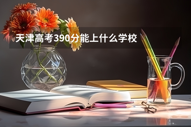 天津高考390分能上什么学校