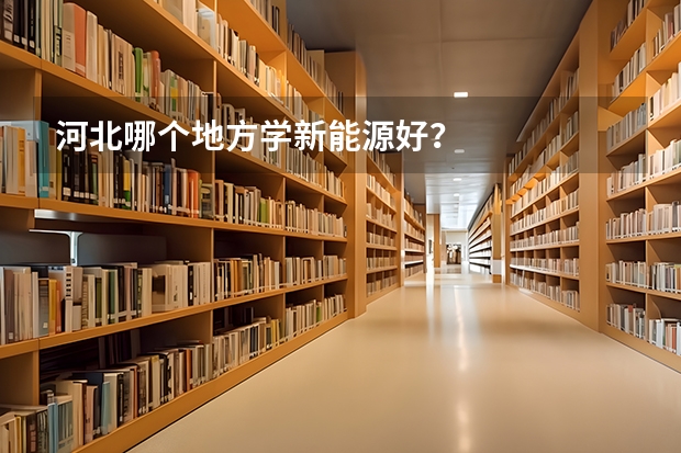 河北哪个地方学新能源好？