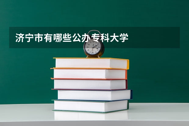 济宁市有哪些公办专科大学