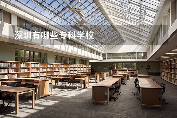 深圳有哪些专科学校