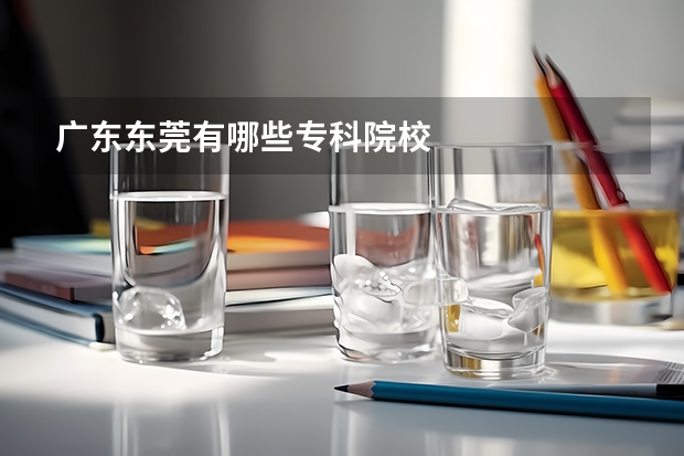 广东东莞有哪些专科院校
