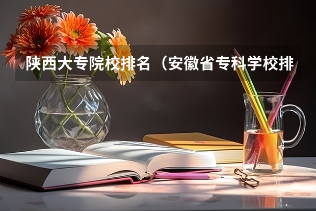 陕西大专院校排名（安徽省专科学校排名榜公办）
