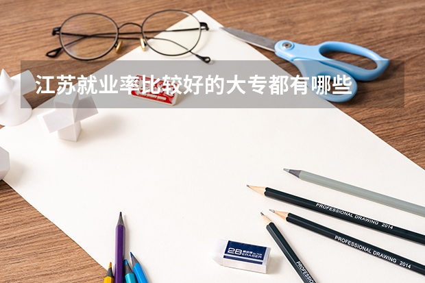 江苏就业率比较好的大专都有哪些