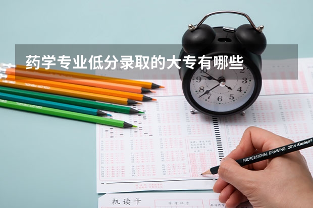 药学专业低分录取的大专有哪些