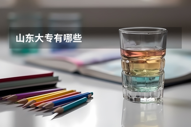 山东大专有哪些